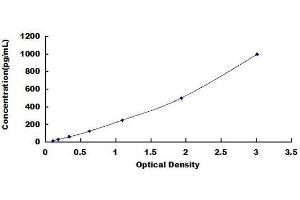 Typical standard curve (MAPT ELISA Kit)