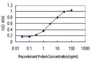 Detection limit for recombinant GST tagged DYDC1 is approximately 0. (DYDC1 antibody  (AA 1-177))