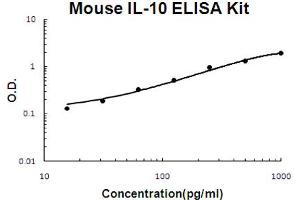 Mouse IL-10 Accusignal ELISA Kit Mouse IL-10 AccuSignal ELISA Kit standard curve. (IL-10 ELISA Kit)