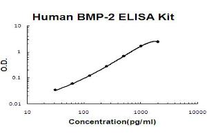 Human BMP-2 Accusignal ELISA Kit Human BMP-2 AccuSignal ELISA Kit standard curve. (BMP2 ELISA Kit)