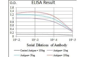 ELISA image for anti-Integrin beta 4 (ITGB4) (AA 1619-1822) antibody (ABIN1724805)