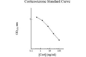 ELISA image for Corticosterone (CORT) ELISA Kit (ABIN612677) (Corticosterone ELISA Kit)