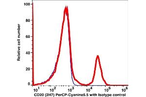 Flow Cytometry (FACS) image for anti-Membrane-Spanning 4-Domains, Subfamily A, Member 1 (MS4A1) antibody (PerCP-Cy5.5) (ABIN5067786) (CD20 antibody  (PerCP-Cy5.5))