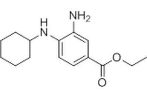 Chemical structure of Ferrostatin-1 , a Ferroptosis Inhibitor. (Teprenone)