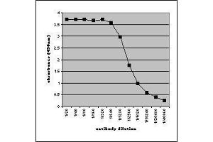 ELISA image for Mouse anti-Human IgA antibody (FITC) (ABIN2474234) (Mouse anti-Human IgA Antibody (FITC))