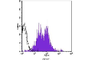 Flow Cytometry (FACS) image for anti-Integrin beta 1 (ITGB1) antibody (PE) (ABIN2144839) (ITGB1 antibody  (PE))