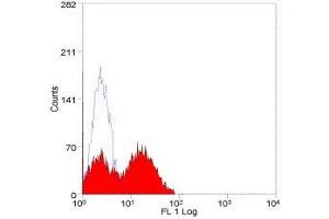 Flow Cytometry (FACS) image for anti-Bromodeoxyuridine (BrdU) antibody (ABIN2477713) (BrdU antibody)