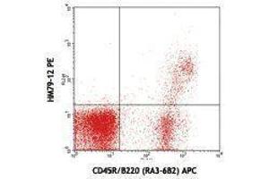 Flow Cytometry (FACS) image for anti-CD79b Molecule, Immunoglobulin-Associated beta (CD79B) antibody (PE) (ABIN2663585) (CD79b antibody  (PE))
