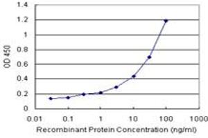 Sandwich ELISA detection sensitivity ranging from 0. (CEBPG (Human) Matched Antibody Pair)