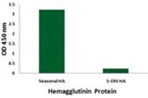 ELISA image for anti-Hemagglutinin antibody (Influenza A Virus H1N1) (ABIN1031792) (Hemagglutinin antibody)