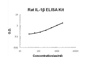 Rat IL-1 beta Accusignal ELISA Kit Rat IL-1 beta AccuSignal ELISA Kit standard curve. (IL-1 beta ELISA Kit)